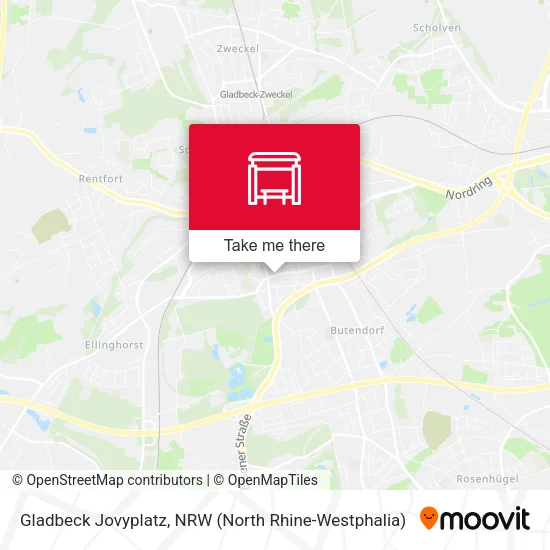 Карта Gladbeck Jovyplatz