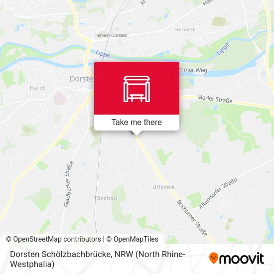 Карта Dorsten Schölzbachbrücke