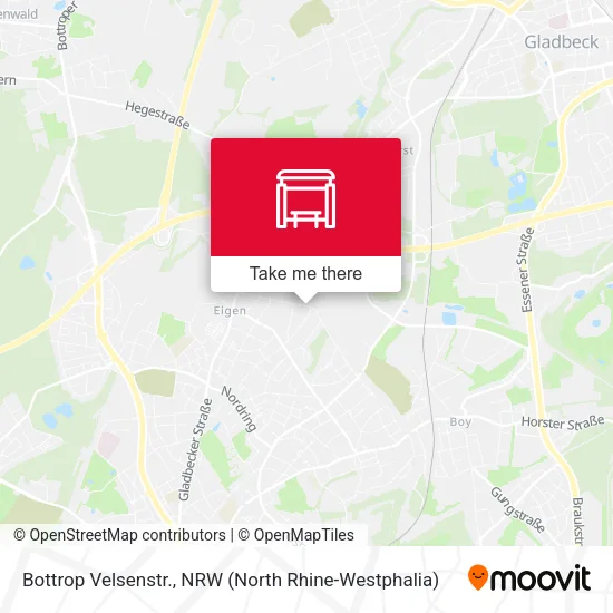 Карта Bottrop Velsenstr.