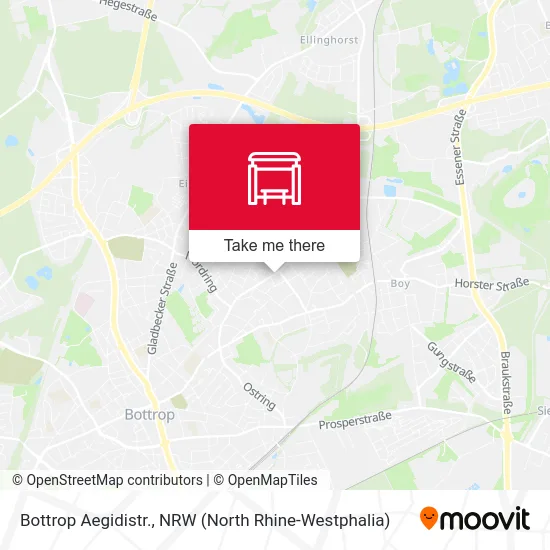 Карта Bottrop Aegidistr.