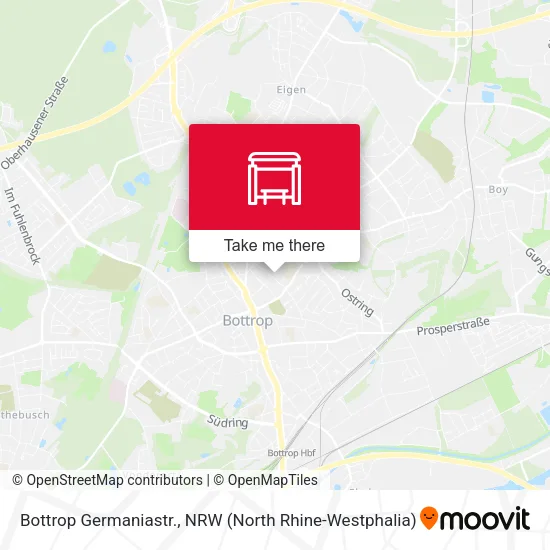 Карта Bottrop Germaniastr.