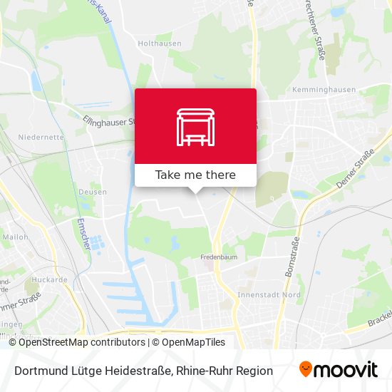 Dortmund Lütge Heidestraße map