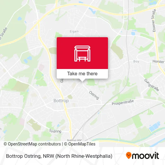 Карта Bottrop Ostring