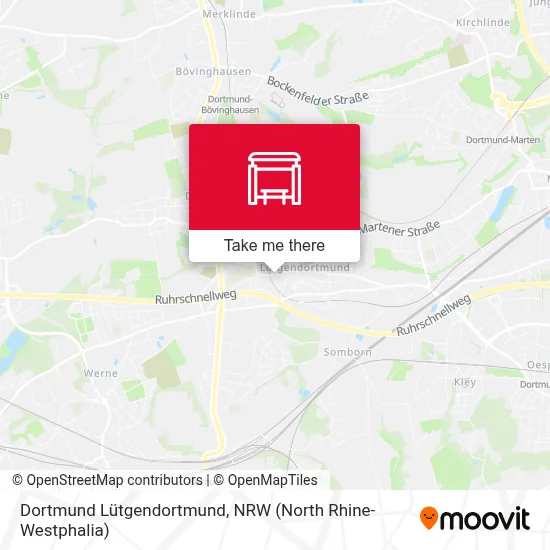 Dortmund Lütgendortmund map