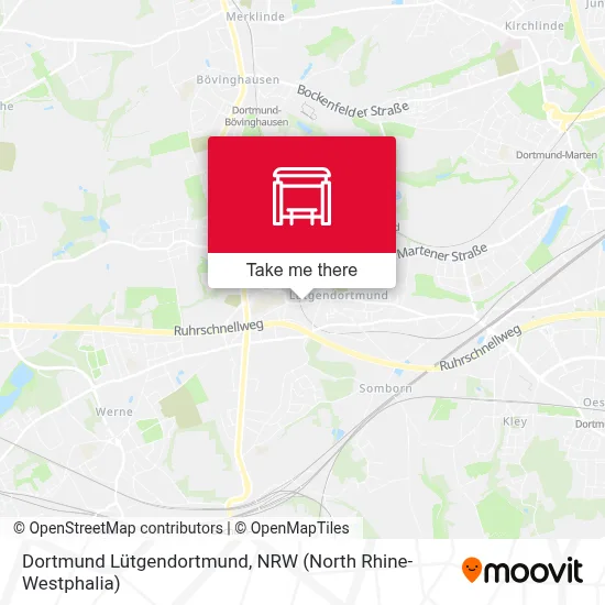 Dortmund Lütgendortmund map