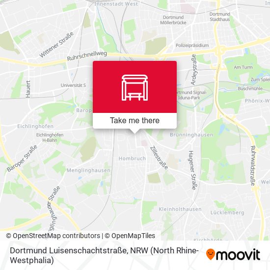 Dortmund Luisenschachtstraße map