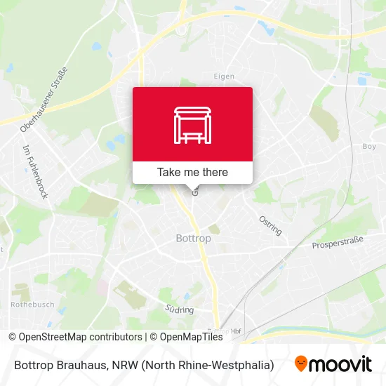 Bottrop Brauhaus map