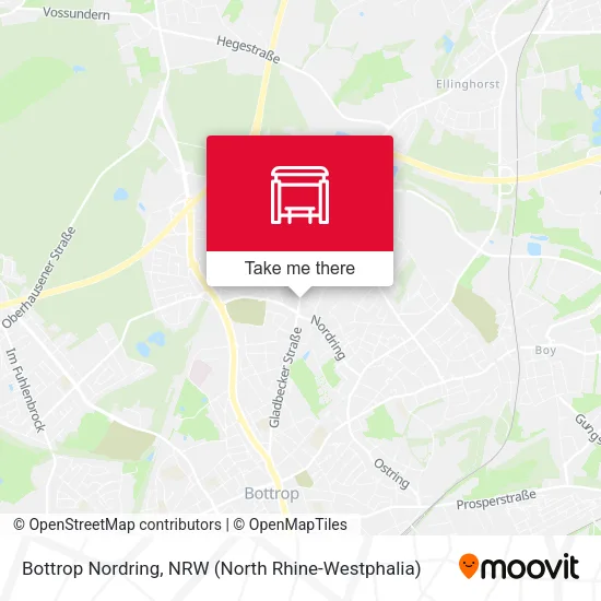Карта Bottrop Nordring
