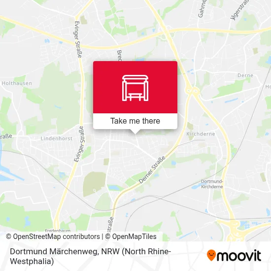 Dortmund Märchenweg map