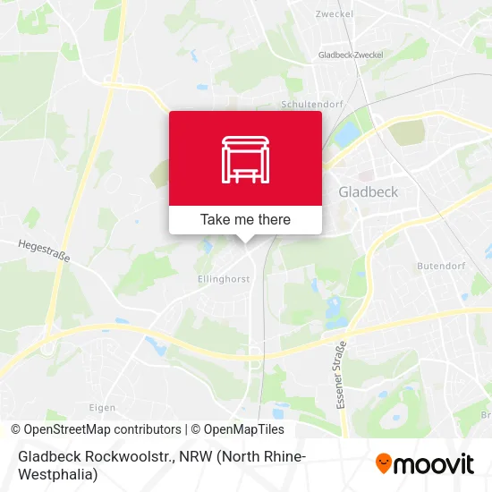 Карта Gladbeck Rockwoolstr.