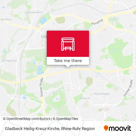 Gladbeck Heilig-Kreuz-Kirche map