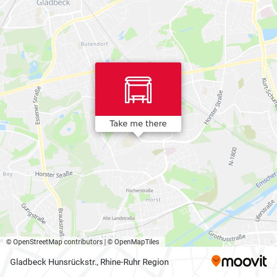Gladbeck Hunsrückstr. map
