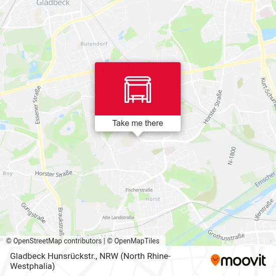 Gladbeck Hunsrückstr. map