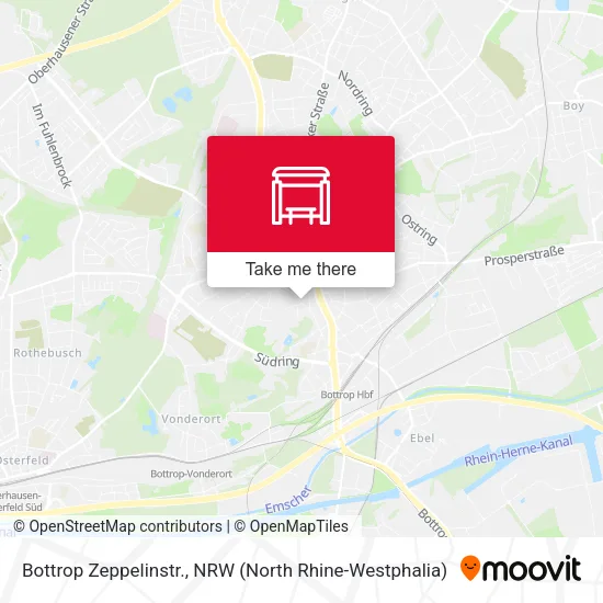 Карта Bottrop Zeppelinstr.