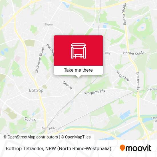 Bottrop Tetraeder map