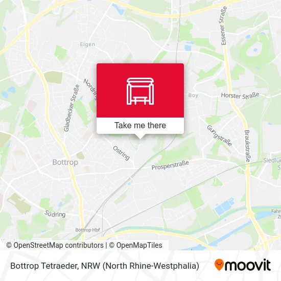 Bottrop Tetraeder map