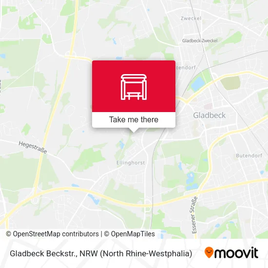 Карта Gladbeck Beckstr.