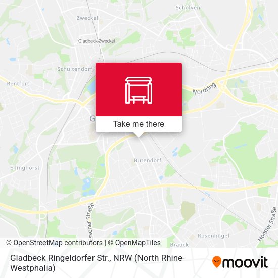Карта Gladbeck Ringeldorfer Str.