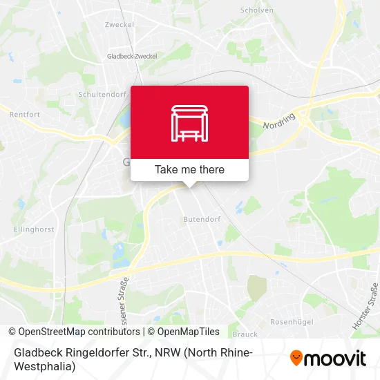 Gladbeck Ringeldorfer Str. map