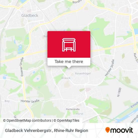 Gladbeck Vehrenbergstr. map
