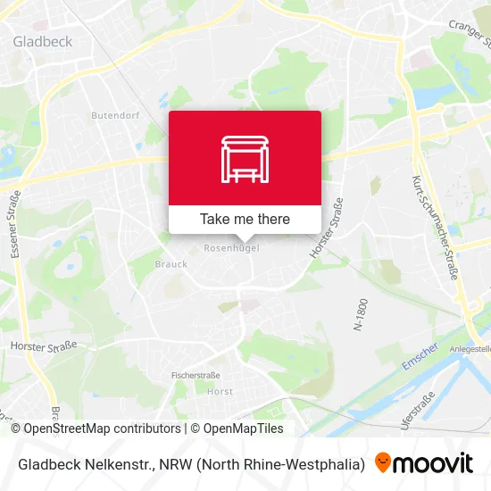 Gladbeck Nelkenstr. map