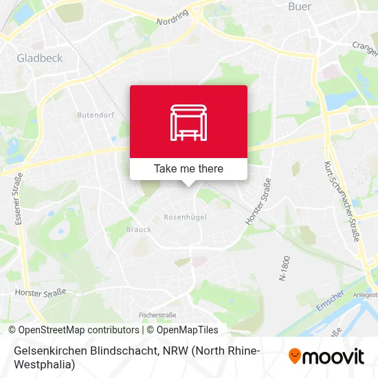 Gelsenkirchen Blindschacht map