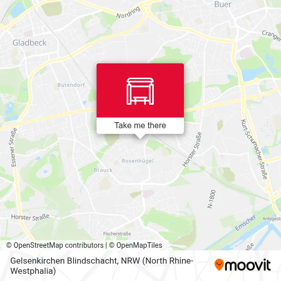 Gelsenkirchen Blindschacht map