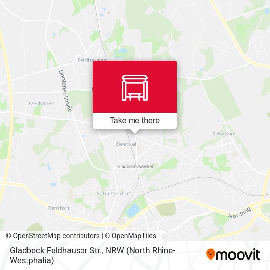 Карта Gladbeck Feldhauser Str.