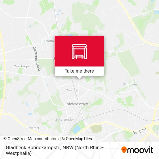 Карта Gladbeck Bohnekampstr.