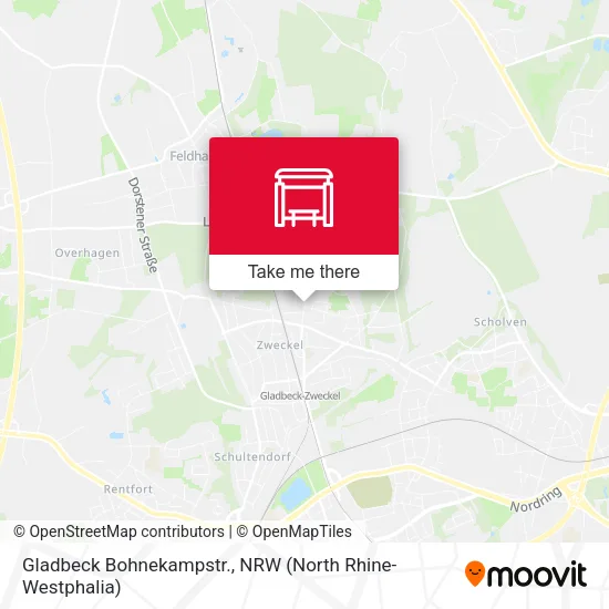 Карта Gladbeck Bohnekampstr.