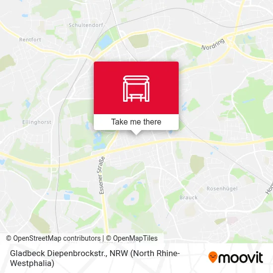 Gladbeck Diepenbrockstr. map
