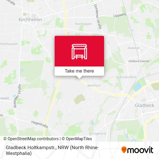 Карта Gladbeck Holtkampstr.