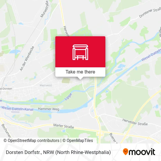 Карта Dorsten Dorfstr.