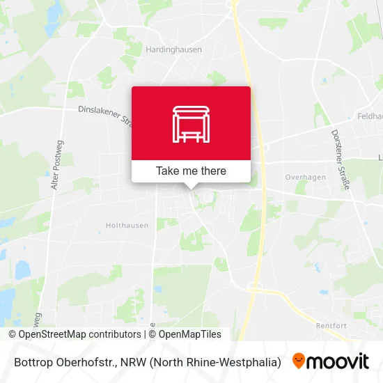Bottrop Oberhofstr. map