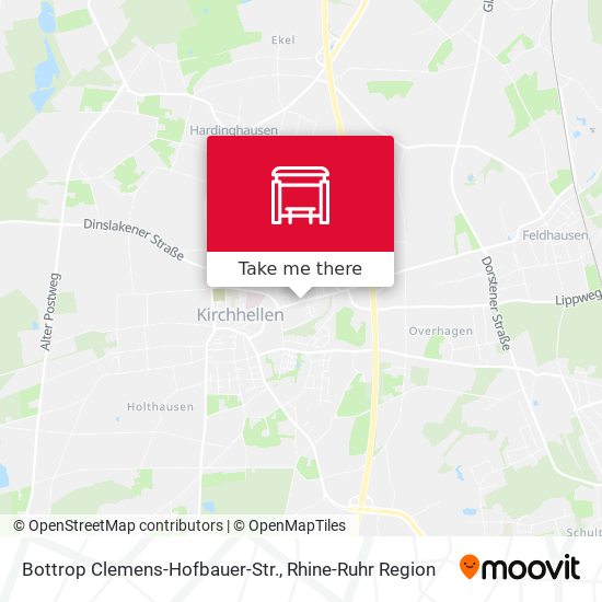Bottrop Clemens-Hofbauer-Str. map