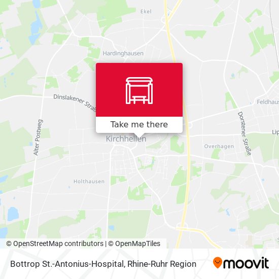 Bottrop St.-Antonius-Hospital map