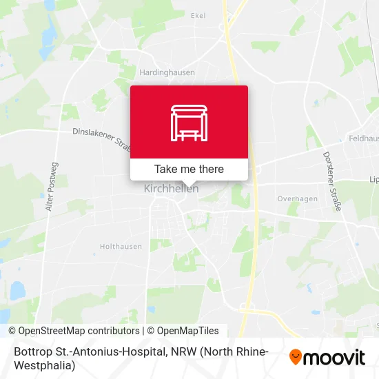 Bottrop St.-Antonius-Hospital map