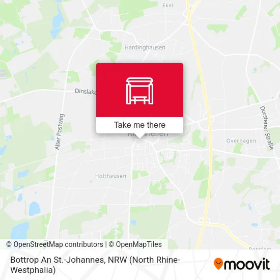 Карта Bottrop An St.-Johannes