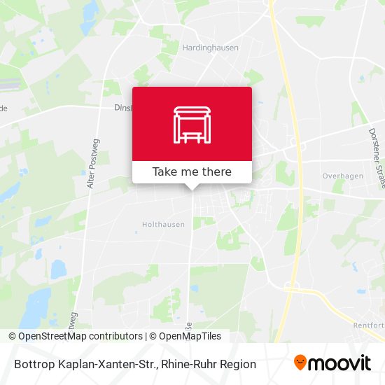 Bottrop Kaplan-Xanten-Str. map