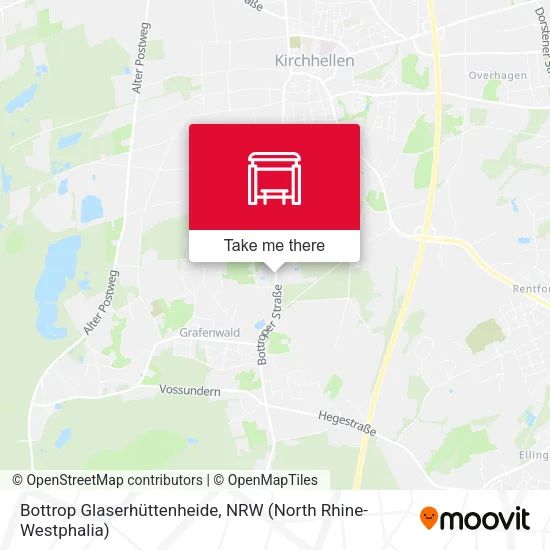 Карта Bottrop Glaserhüttenheide