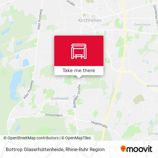 Bottrop Glaserhüttenheide map