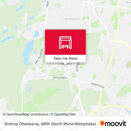 Bottrop Ottenkamp map