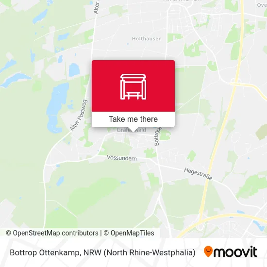 Bottrop Ottenkamp map