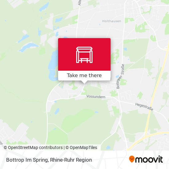 Bottrop Im Spring map