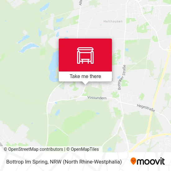 Bottrop Im Spring map