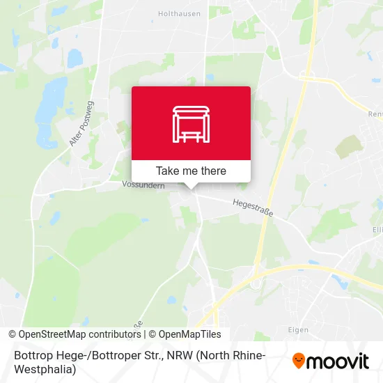 Карта Bottrop Hege-/Bottroper Str.