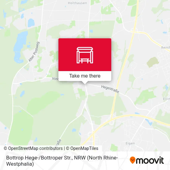 Карта Bottrop Hege-/Bottroper Str.
