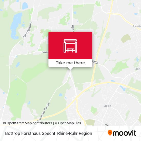 Bottrop Forsthaus Specht map