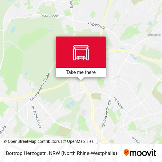 Карта Bottrop Herzogstr.