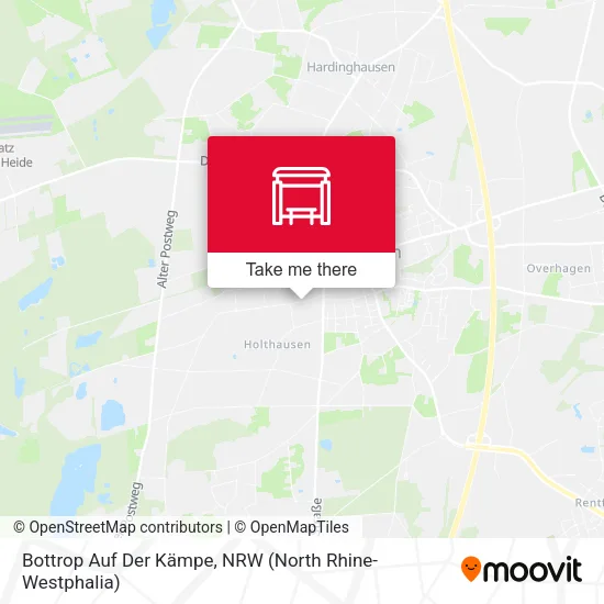 Карта Bottrop Auf Der Kämpe